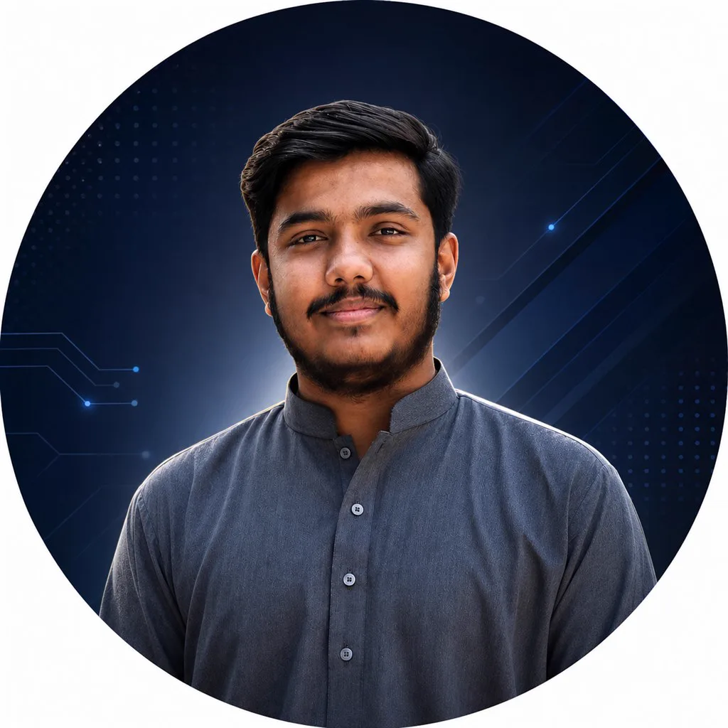 Abubaker Chughtai, software engineering student